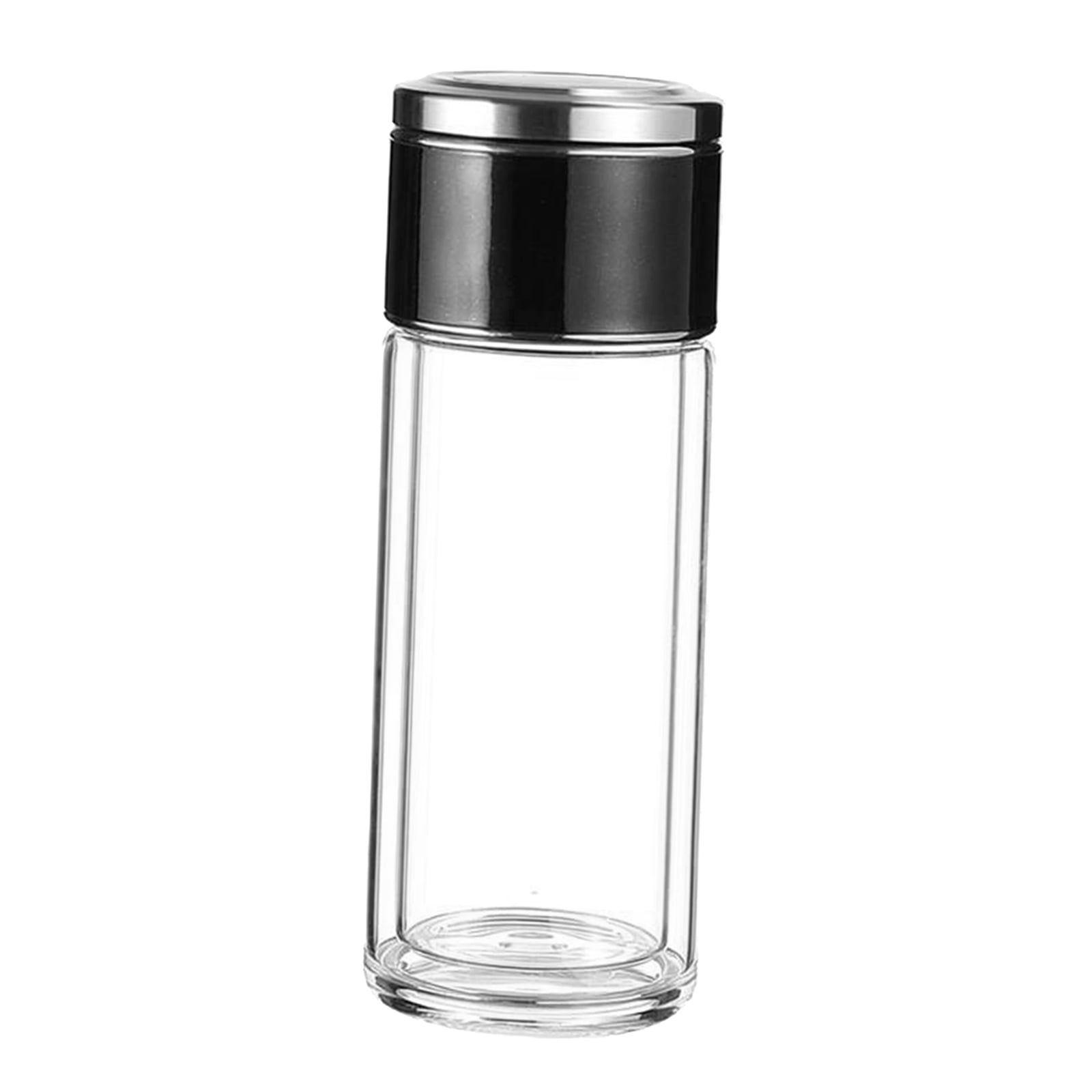 Portable Double Layer Bottle Tea Infuser Glass Stainless Steel Filters Water Cup