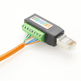 thumbnail image 3 of RJ45 Screw Terminal Connector RJ45 Solderless Male Plug to 8-Pin Terminal Block Adapter for Ethernet Cat5 /6/7 AV, 3 of 6