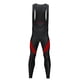 thumbnail image 1 of Mallas con tirantes de ciclismo acolchadas en 3D de compresión Invierno Térmico acolchado Legging largo Pantalón de ciclismo Tirantes Pantalones Negro rojo XL Macarena Pantalones con peto de ciclismo, 1 of 8