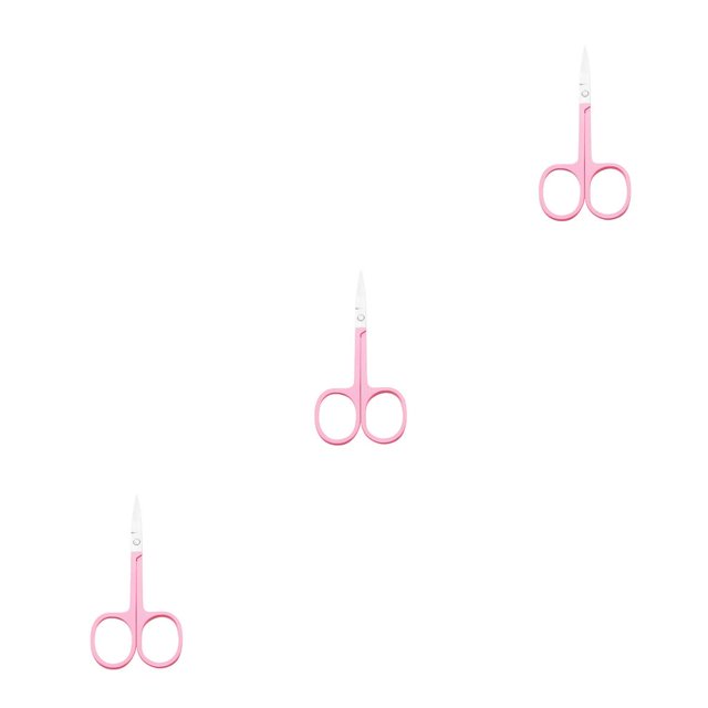 sweethay Tijeras para cejas, tijera para el pelo de la nariz de acero inoxidable, accesorio para quitar el pelo, herramienta de belleza Type1 NO1