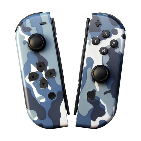 Switch Controller for Nintendo Switch, Switch Remote Control supports Dual Vibration/Motion Control/Screenshot/Wake-up,Blue Camo