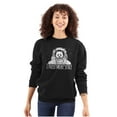 thumbnail image 3 of I Need More Space Panda Astronaut Sweatshirt for Men or Women Brisco Brands S, 3 of 6