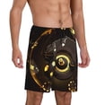 thumbnail image 2 of Rocae Casino Card Soccer for Men's Soft Sleep Pajama Shorts, Waistband and Pockets-Large, 2 of 6
