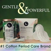 L. Organic Cotton Tampons, Super Absorbency, 30 Count