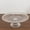 Clear/Gold, variant on Efavormart 2-Pack Plastic Pedestal Cake Stands – Clear 13" Round Dessert Display Trays with Gold Beaded Rim