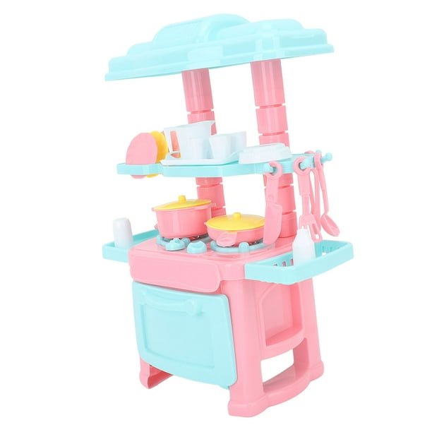 Juego De Juguetes De Cocina, Juguetes De Cocina De Juego De Imaginación Integrados Interesantes De Plástico Inmersivos Para El Hogar