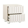 thumbnail image 6 of Tori Motif Taupe Nightstand, 6 of 6
