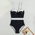 thumbnail image 6 of Cut Out One Piece Swimsuit Women Women's Siamese Swimwear with Padded Tight Sexy Temperament Beach Bikini Womens One-Piece Swimsuits, 6 of 7