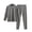 Grey, variant on Thermal Underwear for Men Long with Fleece Men Cold Weather Top Bottom Warm Underwear Plush Thickened And Fast Heating Bottom Autumn Clothes And Pants Set