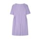 thumbnail image 4 of Puntoco Vestido De Manga Corta Con Cuello En V, Casual, Suelto, Color Sólido, Plisado, Morado Xl, 4 of 5