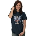 thumbnail image 3 of Betty Boop Cartoon Butterfly Mushroom Women's Graphic T Shirt Tees Brisco Brands S, 3 of 5
