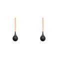 thumbnail image 2 of Ounissouiy FenKicyen, juegos de utensilios de cocina geniales, espátula con mango de resistente al calor, cuchara para sopa, espumadera, batidor de Type2 NO2 Ounissouiy CBP097177, 2 of 5