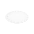 thumbnail image 2 of Juego 4 Platos Galerias El Triunfo Porcelana Blanca Diseño Bolitas En Orilla 25cm, 2 of 4