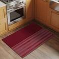 thumbnail image 2 of Red Striped Entryway Rug 2'x3'&nbsp; Non Slip Front Door Mats, Vintage Stripes Ombre Entrance Rugs Indoor Outdoor Carpet, Washable Floor Mats Small Area Rug for Bedroom Kitchen, 2 of 8