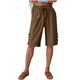 thumbnail image 3 of Pantalones de la Cintura Elástica de las Mujeres Medio Pantalones Cortos Botones de la Cintura Elástica de Verano Lino Bolsillos Pantalones, Lino de Algodón, 3 of 7