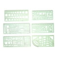thumbnail image 6 of Green Geometric Drawing Template Ruler for Building Formwork Measurement and Precision Drafting Tool, 6 of 8