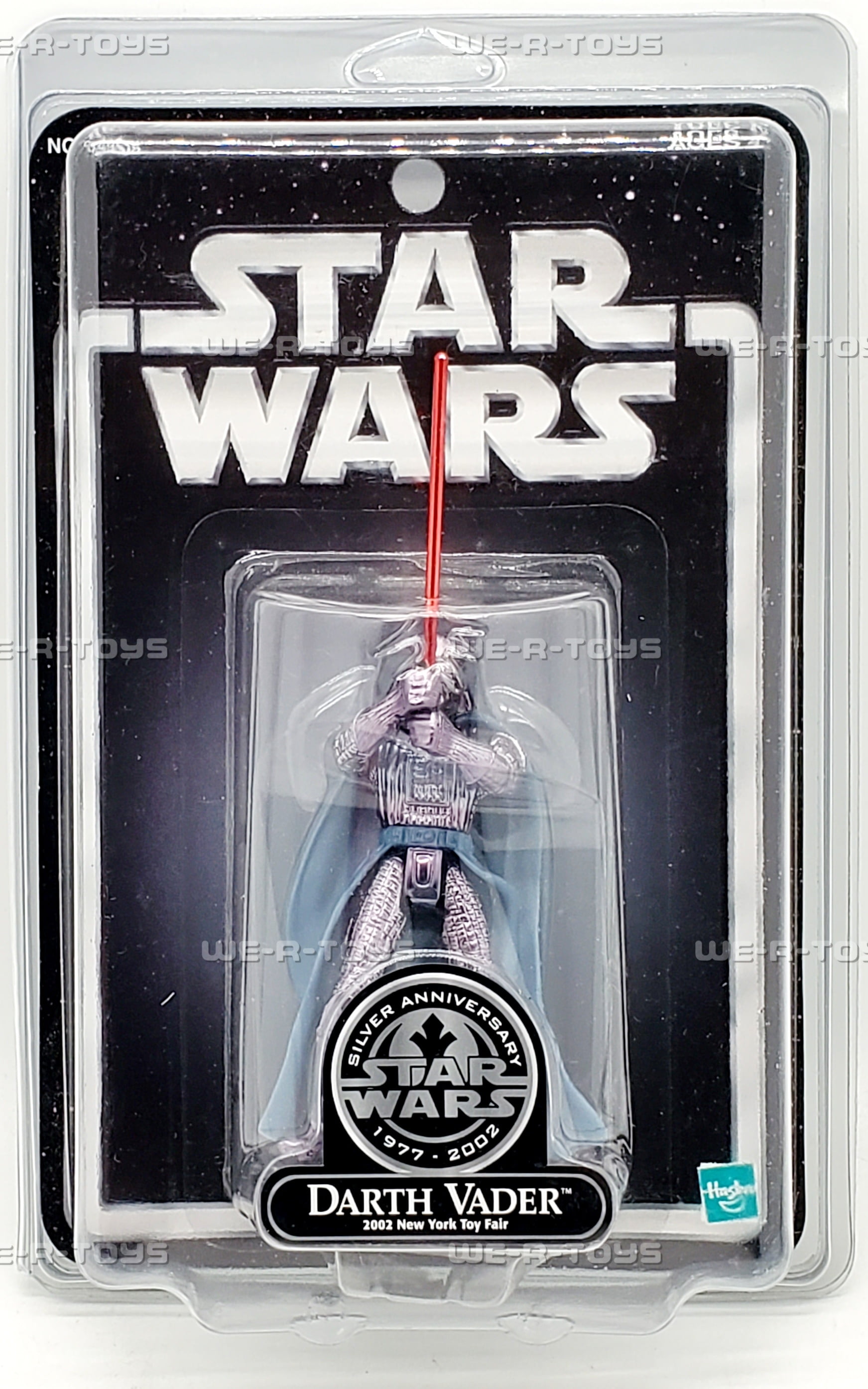 ２００２ Ｎ．Ｙ トイフェア限定 シルバー・ダースベイダー Star Wars - Saga - Silver Anniversary Toy Fair Darth Vader
