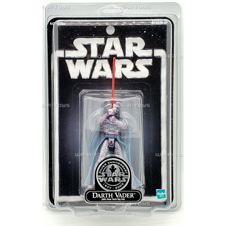 ２００２ Ｎ．Ｙ トイフェア限定 シルバー・ダースベイダー Star Wars - Saga - Silver Anniversary Toy Fair Darth Vader