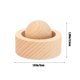 thumbnail image 4 of Bola de aromaterapia de madera de haya y nogal negro | Decoración de Casas y Coches de Madera Maciza | Difusor de perlas aromáticas naturales | Ambientador portátil | 1 Pieza | 1.97x1.97x1.38, 4 of 7
