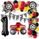 thumbnail image 1 of Set de globos con temática de coches de carreras para cumpleaños, 88 unidades, Monster Truck, 1 of 1