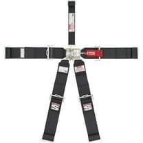 Simpson 29043BK Sport Latch & Link Belt System 5-Point Individual Harness