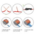 thumbnail image 4 of Terminal Assortment Kit, 50PCS Corrosion Resistance PC Housing Splicing Wire Connectors  for Cable Splitting and Wiring, 4 of 7