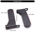 thumbnail image 3 of Electric Bicycles Pedal Footrest Pedal Electric Bikes Pedal Folding Brackets Rear Foot Backseats Stand Rear Seats Pedal, 3 of 7