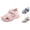 Pink, variant on Girls Boys Summer Casual Soft Sole Fashion Light On LED Beach Shoes Luminous Glowing Sandals Lightweight Breathable Sneakers Slip