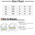 thumbnail image 2 of Comfortable Lace Breathable No Rim Bra Women's Plus Size Front Closure Underwear Everyday Wear #Purple,S, 2 of 2