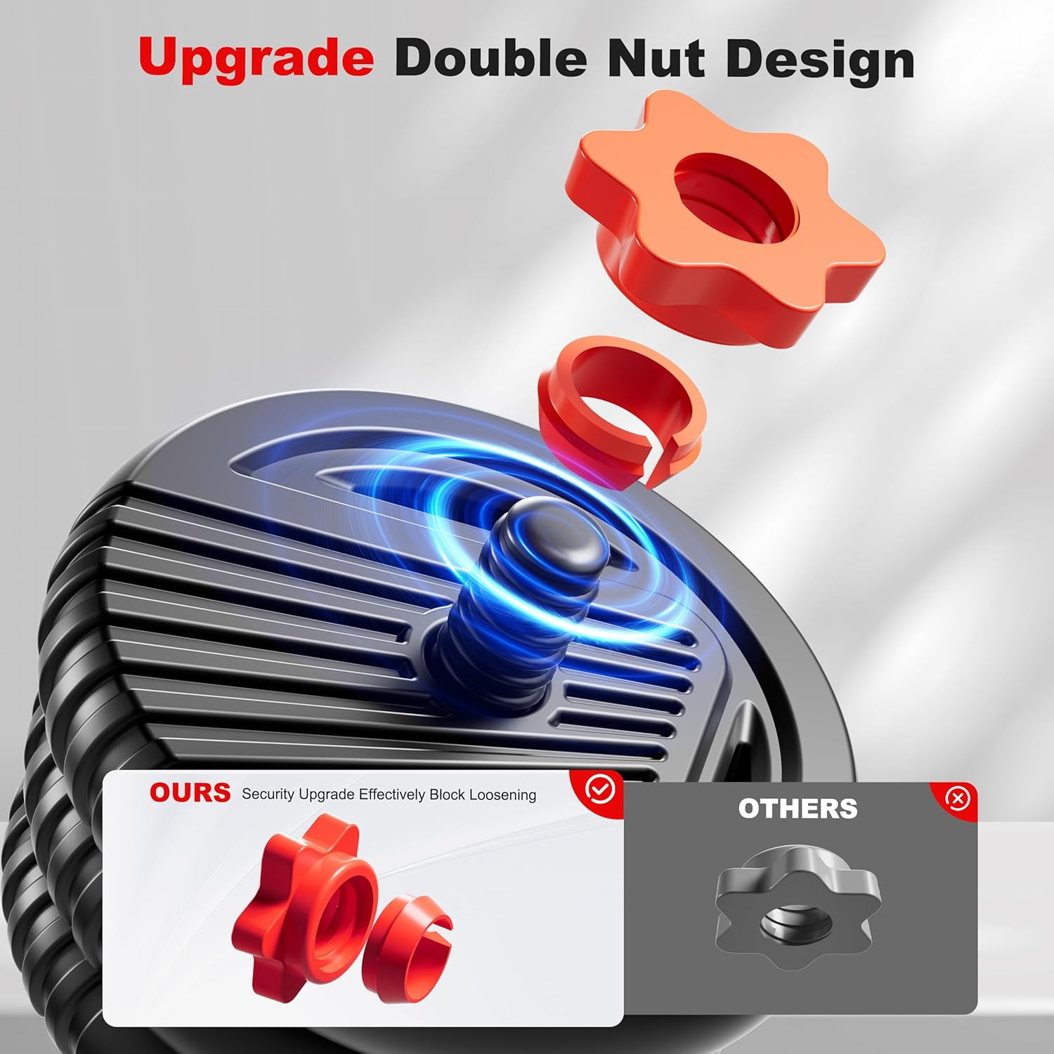 Adjustable Dumbbell Set, 10-90lbs Free Weight Set with Connector, 5-in-1 Dumbbells Convertible to Barbell, Kettlebells, Push-up Stand, Weight Plates for Home Gym Fitness for Men and Women
