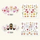 thumbnail image 2 of Nail Art Sticker Rose Flower Stickers for Nail Art 11Pcs Pack, 2 of 3