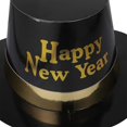 thumbnail image 4 of 5pcs Party Tophat Paper Hats Creative Headdress Decorations Yellow Letter Printing Party Favors Props for New Year Cosplay Party, 4 of 4