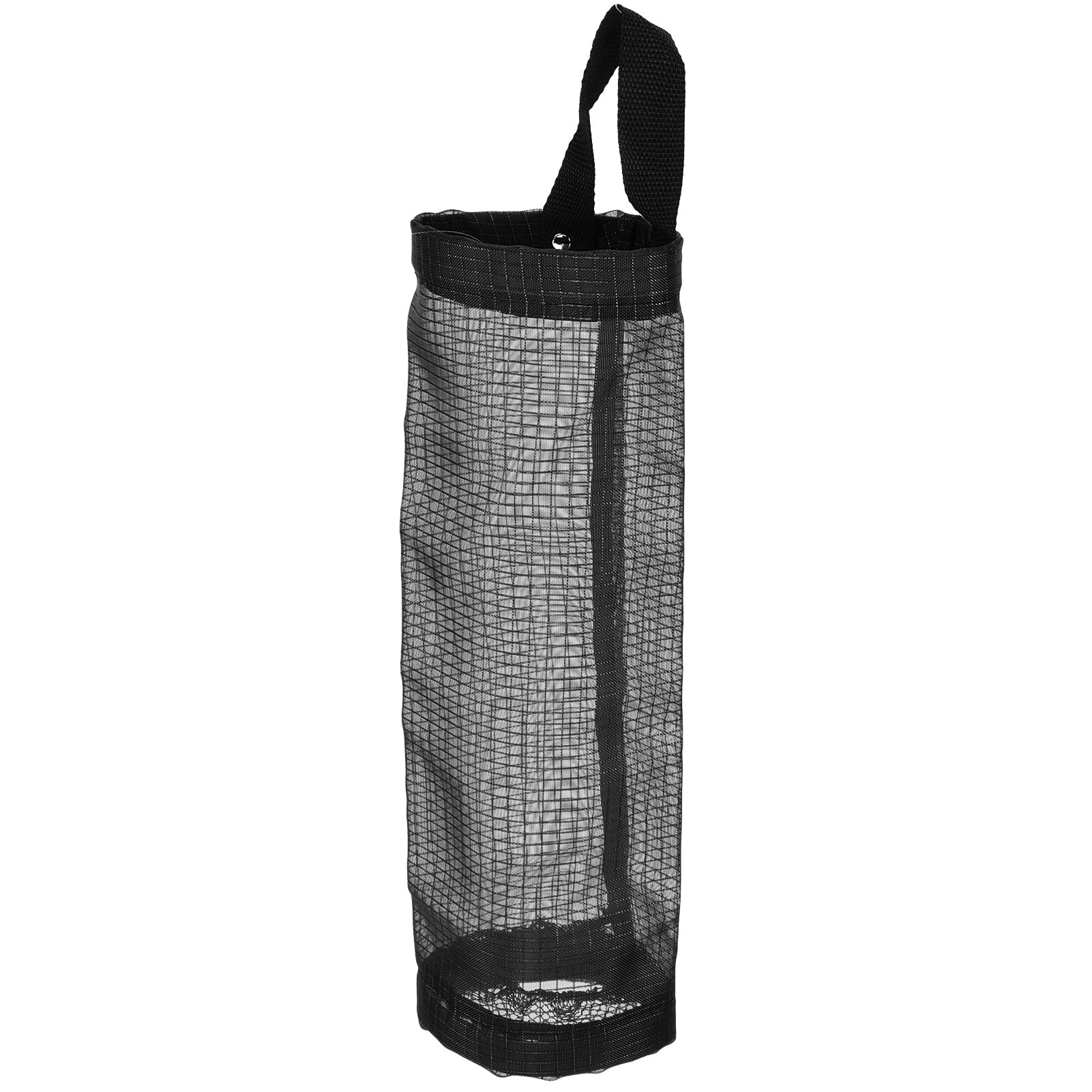 Garbage Bag Holder, Wearable Durable Hanging Waste Bag Holder, Sturdy Bottom Outlet For Home Store Garbage Bags Store Debris Kitchen, Bedroom Black L