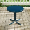 thumbnail image 2 of Afuera Living Modern Steel Metal Steel Patio End Table in Navy, 2 of 6