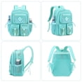 thumbnail image 4 of Soda Candy Mesh Backpacks for School Heavy Duty See Through Net Bookbag Semi-Transparent Net Back Pack for Beach, Work, Green, 4 of 8