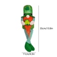 thumbnail image 3 of Decoraciones para el Día de San Patricio, Accesorios para el Día de San Patricio, Figura de San Patricio, Muñeco sin rostro irlandés, Adorno, Figura verde, Decoración navideña de Rodolfo, Adornos de p, 3 of 6