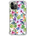 thumbnail image 1 of Tropical Flower Case for iPhone 12 Pro,Aesthetic Colourful Floral Plant Case for Men Women,Unique Soft TPU Bumper Case Cover, 1 of 5