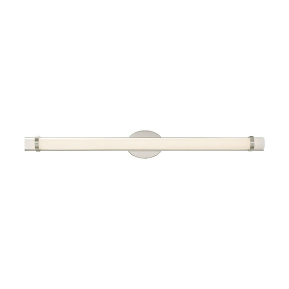 Nuvo Lighting Slice 36 in. LED Vanity Fixture Polished Nickel Finish - Polished Nickel