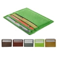 thumbnail image 2 of Genuine Cowhide Leather Thin Men's Wallet Front Pocket Card Case Bill Fold Ultra Thin, 2 of 7