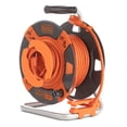 thumbnail image 1 of BLACK+DECKER Enrouleur de Rallonge Rétractable Inversé de 50 Pieds 14AWG Câble d'Alimentation SJTW, pour Outils Électriques - Cordon d'Alimentation Extérieur, 1 of 6