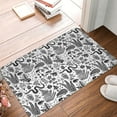 thumbnail image 4 of Sikiie Fall Forest Print Flannel Anti-slip Floor Mat 16x24in, Thickened Dustproof Entrance Door Mat Floor Mat for Kitchen, Bathroom, Laundry Room, 4 of 7
