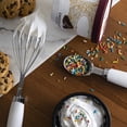thumbnail image 4 of Ensemble de 7 Gadgets de Cuisine en Acier Inoxydable avec Poignées Blanches au Toucher Doux, 4 of 7