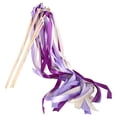 thumbnail image 2 of 10Pcs Fairy Sticks High Durability Stunning Visual Effect Wood Colorful Ribbon Wishes Wands Fairy Princess Sticks Home S, 2 of 6