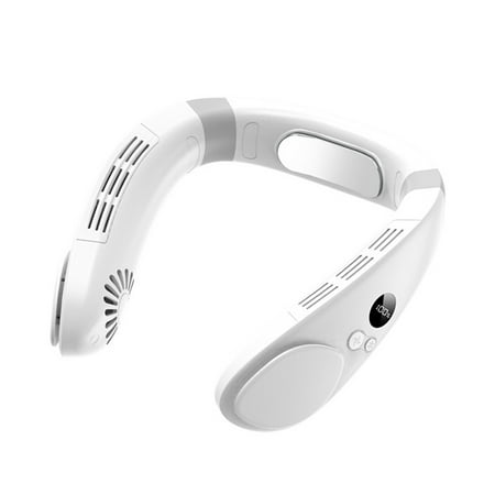 

Portable Neck Fan Portable Air Conditioning Electric Fan Sports White