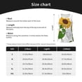 thumbnail image 6 of Fotbe Plump Sunflower And Sketch Womens Loose Fit Casual Flowy Slim-Fit Tank Tops Athletic Round Neck Trendy Sleeveless Summer Tops for Gym and Yoga-Medium, 6 of 7