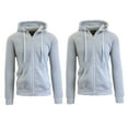 thumbnail image 3 of 2 Pack Men's Fleece Zip-Up Hoodie, 3 of 19
