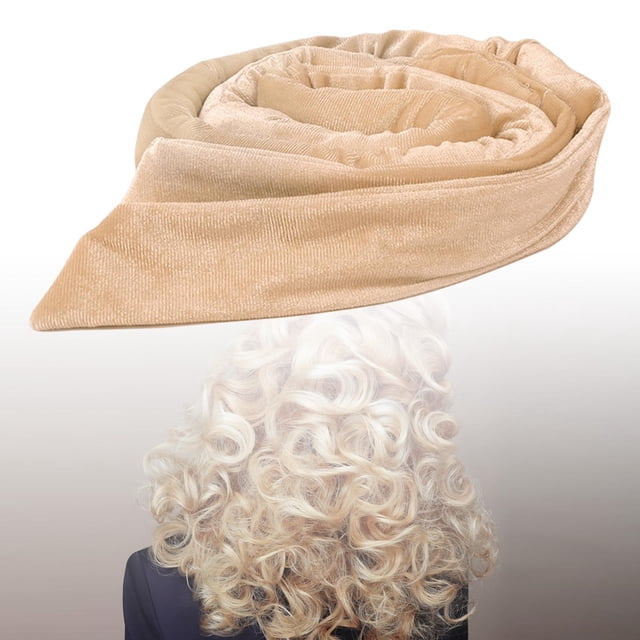 Varilla calor para niñas Diadema Onda Herramientas para peinar el cabello mientras duerme Varilla calor para , champán