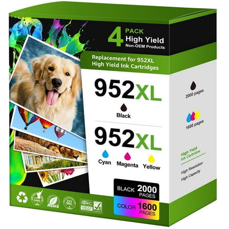 952 xl ink cartridges Compatible for hp 952xl ink cartridges 952 ink OfficeJet Pro 7740 8710 8210