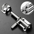 thumbnail image 3 of Stainless Steel Door /Latch With Screws Solid /Sliding Bolts Latch Hasp Home /Hardware Gate Safety /Toilet Door Lock Hand Tools, 3 of 9