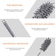 thumbnail image 3 of Delantales ajustables para usuarios de dispositivos inteligentes, teclado de escritura iluminado con bolsillos grandes para herramientas y accesorios, ideal para espacios de trabajo creativos, 3 of 5